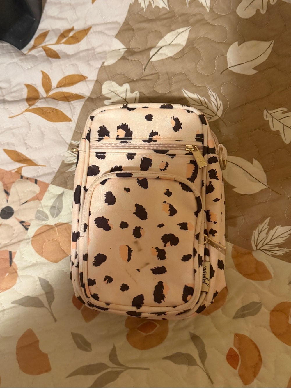 Jujube Leopard Crossbody Bag